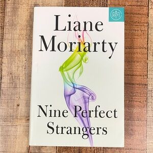 Nine Perfect Strangers by Liane Moriarty Book of the Month Hardcover Mystery